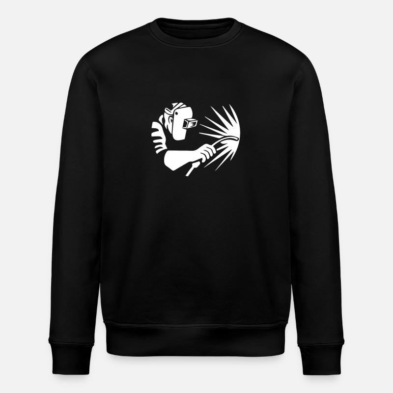 Soudeur design idées cadeaux - Sweat bio ROLLER Stanley/Stella Unisexe - noir