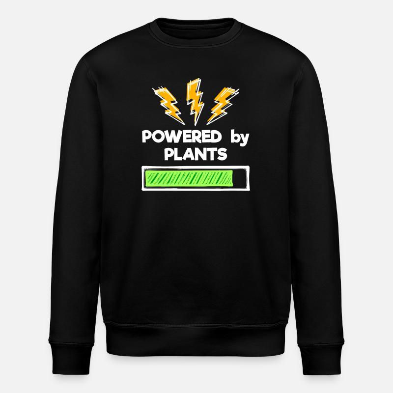 Umweltbewusst Vegan Statement - Stanley/Stella Unisex Bio-Sweatshirt ROLLER - Schwarz