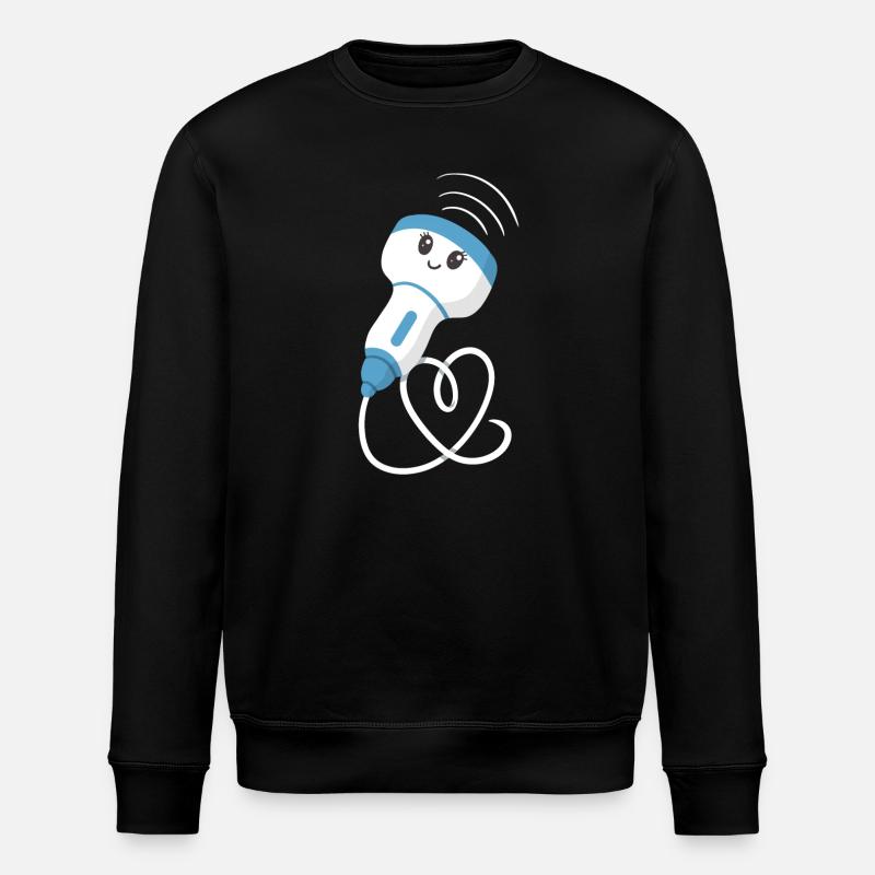 Sonograph Ultraschalltechniker - Stanley/Stella Unisex Bio-Sweatshirt ROLLER - Schwarz