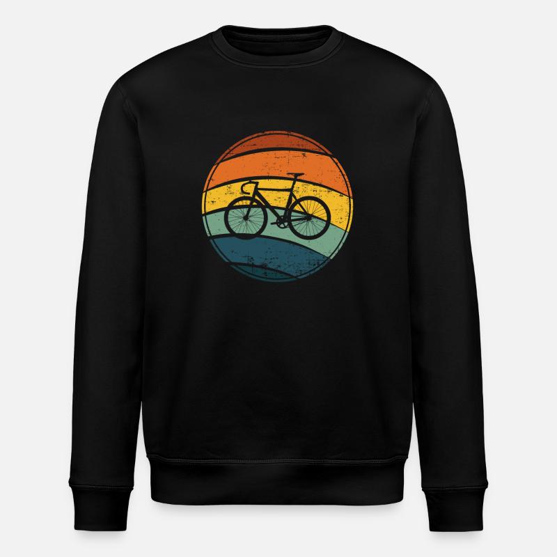 bicycle - Stanley/Stella ROLLER Unisex Organic Sweatshirt - black