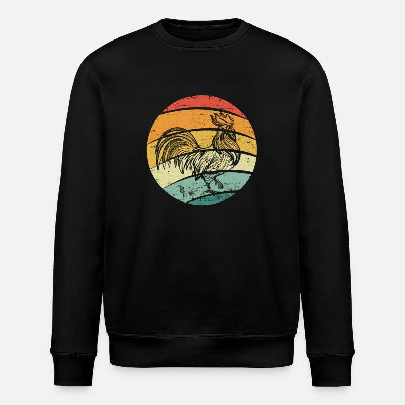 Hahn - Stanley/Stella Unisex Bio-Sweatshirt ROLLER - Schwarz