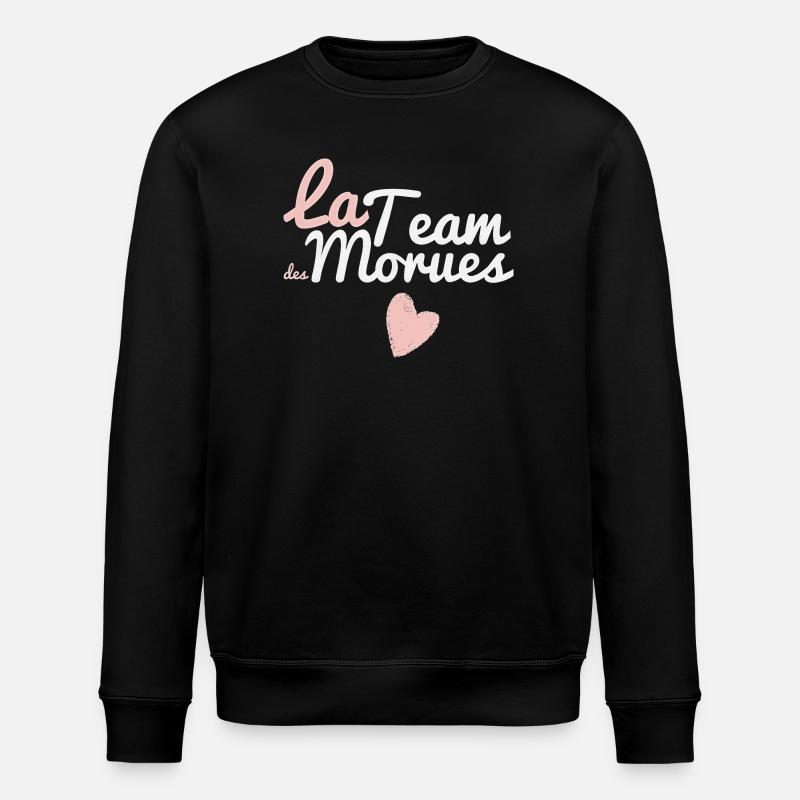 The Monues Rose Team - Stanley/Stella ROLLER Unisex Organic Sweatshirt - black