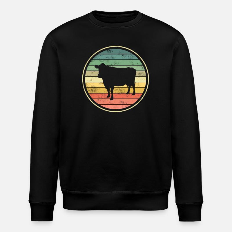 Vache Vaches - Sweat bio ROLLER Stanley/Stella Unisexe - noir