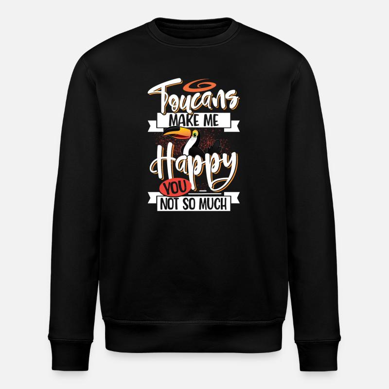 Tukan - Sweat bio ROLLER Stanley/Stella Unisexe - noir