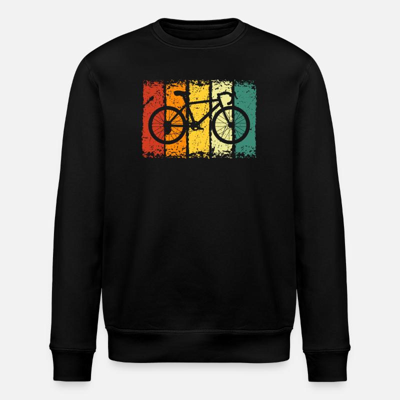 bicycle - Stanley/Stella ROLLER Unisex Organic Sweatshirt - black