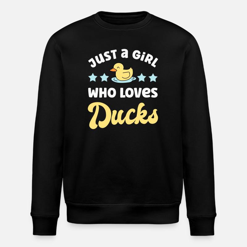 Canards - Sweat bio ROLLER Stanley/Stella Unisexe - noir