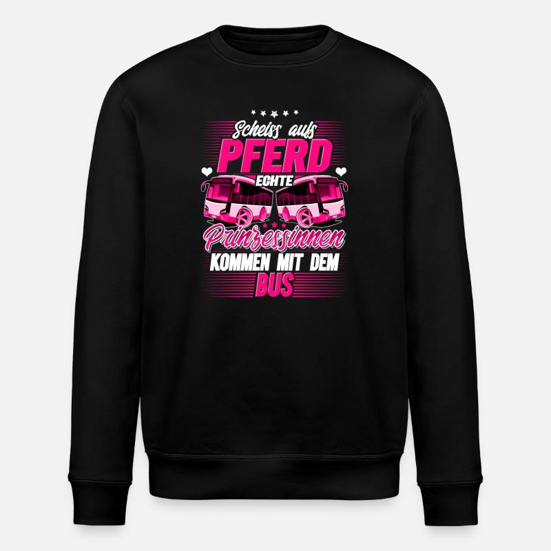 Busfahrerin - Stanley/Stella Unisex Bio-Sweatshirt ROLLER - Schwarz