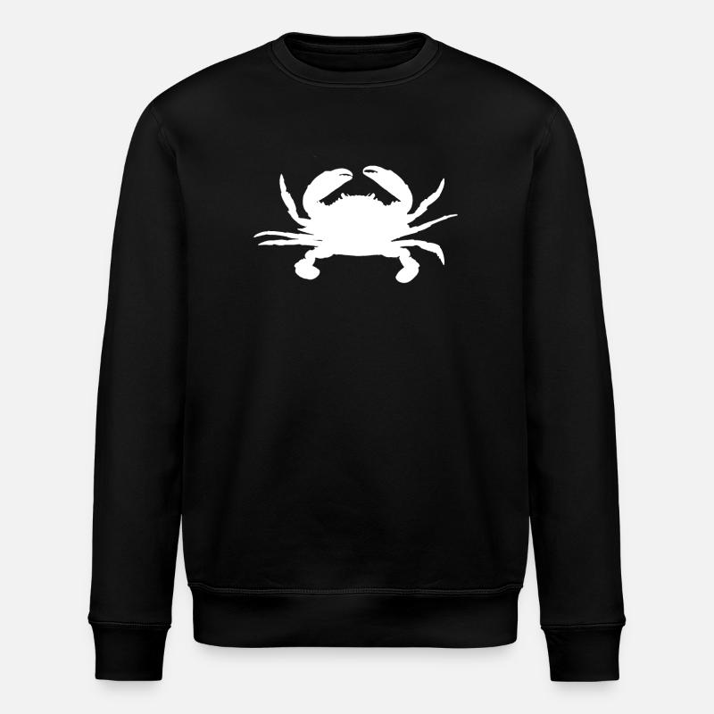 Krabbe Krabben-Liebhaber - Stanley/Stella Unisex Bio-Sweatshirt ROLLER - Schwarz