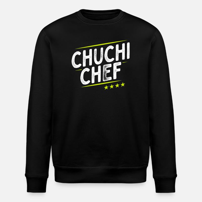 Küchenchef - Chuchi Chef - Schweizerdeutsch - Stanley/Stella Unisex Bio-Sweatshirt ROLLER - Schwarz