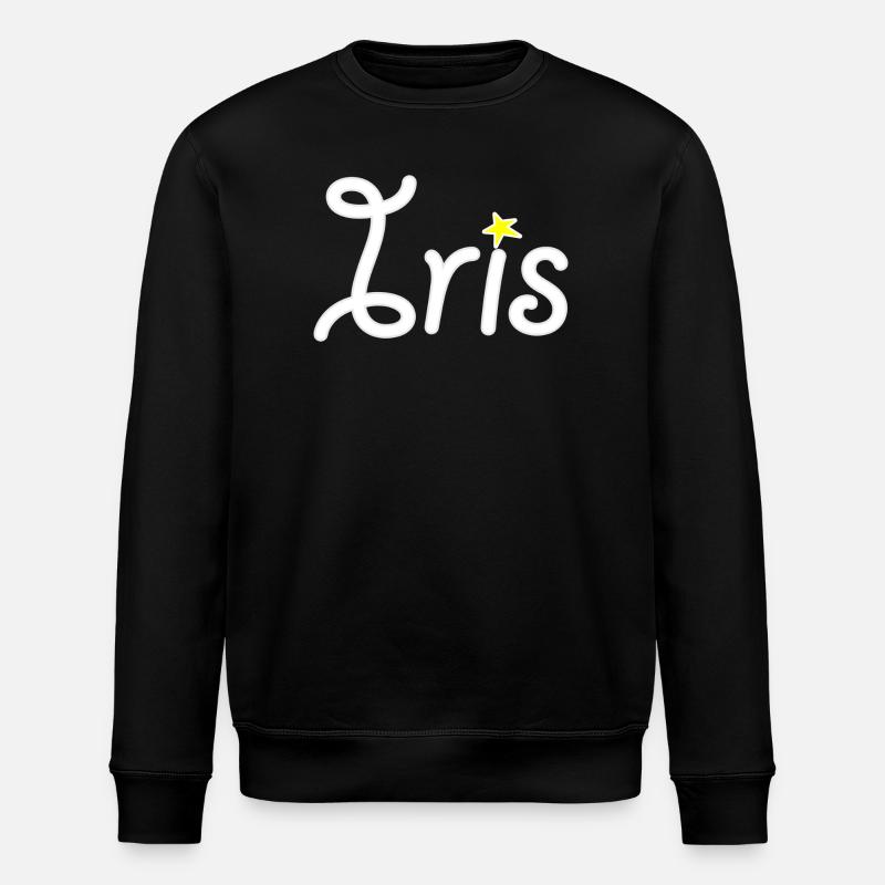 Iris - Sweat bio ROLLER Stanley/Stella Unisexe - noir