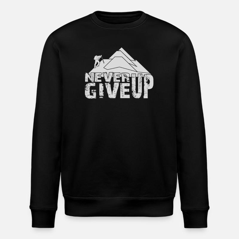 KLETTERN, BERGSTEIGEN, BERGSTEIGEN - Stanley/Stella Unisex Bio-Sweatshirt ROLLER - Schwarz
