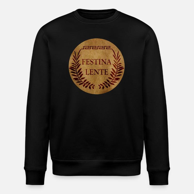 Festina Lente - Stanley/Stella Unisex Bio-Sweatshirt ROLLER - Schwarz