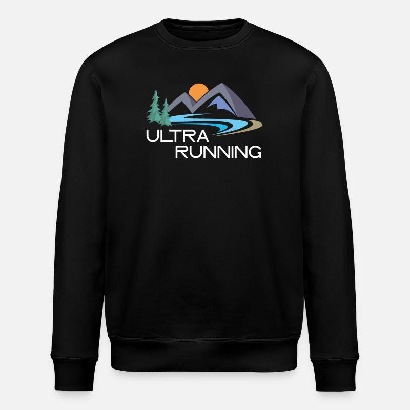 Ultra Laufen - Stanley/Stella Unisex Bio-Sweatshirt ROLLER - Schwarz