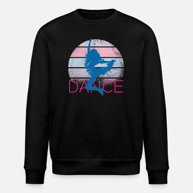 dance 2021 - Stanley/Stella ROLLER Unisex Organic Sweatshirt - black