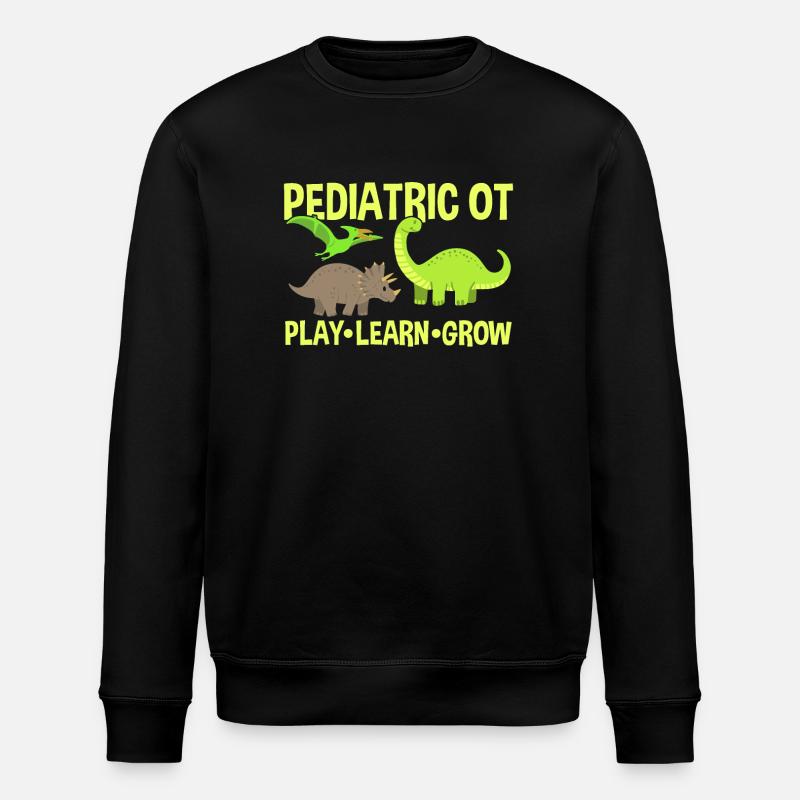 Kinder-OT Ergotherapie - Stanley/Stella Unisex Bio-Sweatshirt ROLLER - Schwarz