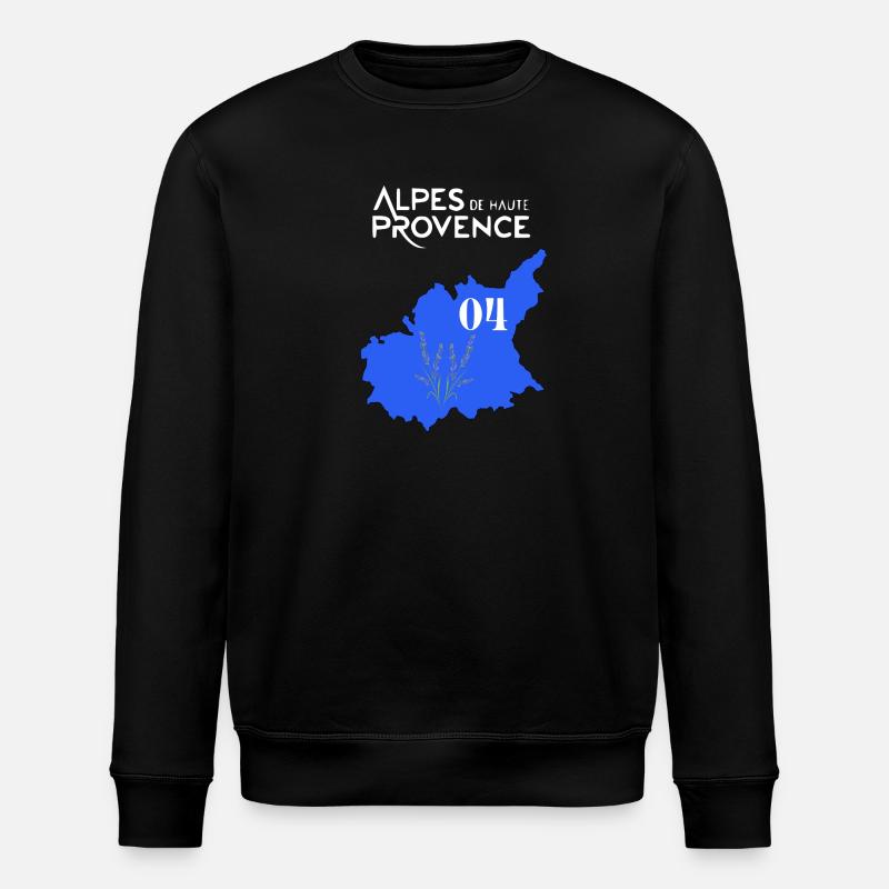 Alpes de haute-provence - Sweat bio ROLLER Stanley/Stella Unisexe - noir