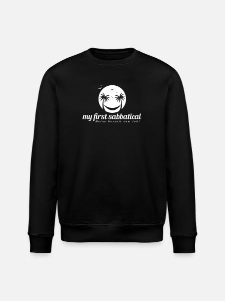 My first sabbatical - Stanley/Stella ROLLER Unisex Organic Sweatshirt - black