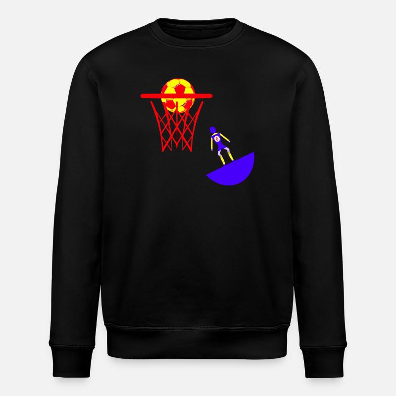 Panier de basket-ball Subbuteo - Sweat bio ROLLER Stanley/Stella Unisexe - noir