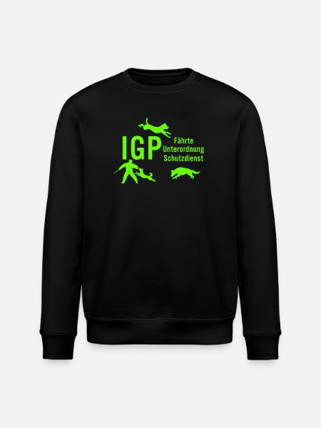 IGP Hundesport - Green - Stanley/Stella Unisex Bio-Sweatshirt ROLLER - Schwarz