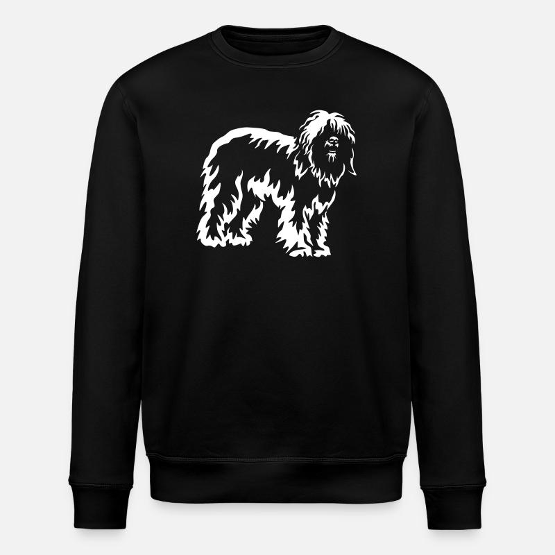 Portuguese Shepherd "Black Edition" - Stanley/Stella ROLLER Unisex Organic Sweatshirt - black