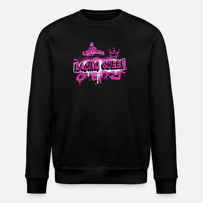 Conception de kart Racing Queen - Sweat bio ROLLER Stanley/Stella Unisexe - noir