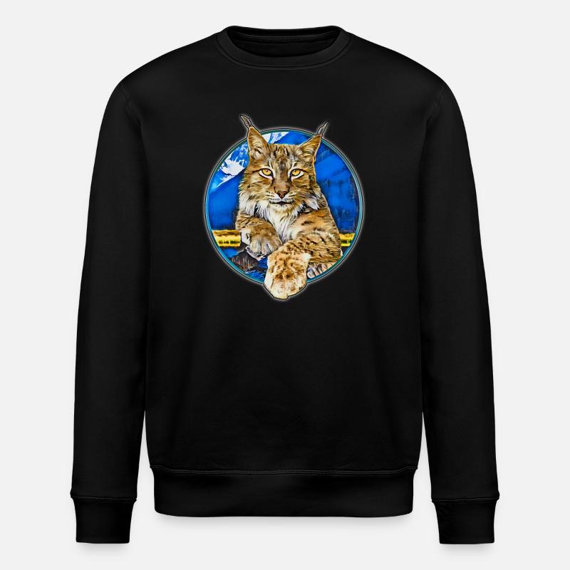 Lynx Wildcat Liberté - Sweat bio ROLLER Stanley/Stella Unisexe - noir