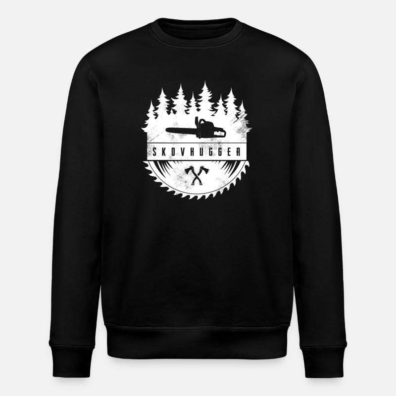 Lumberjack - Stanley/Stella ROLLER Unisex Organic Sweatshirt - black