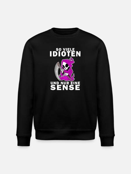Sensenmann Dame - Stanley/Stella Unisex Bio-Sweatshirt ROLLER - Schwarz