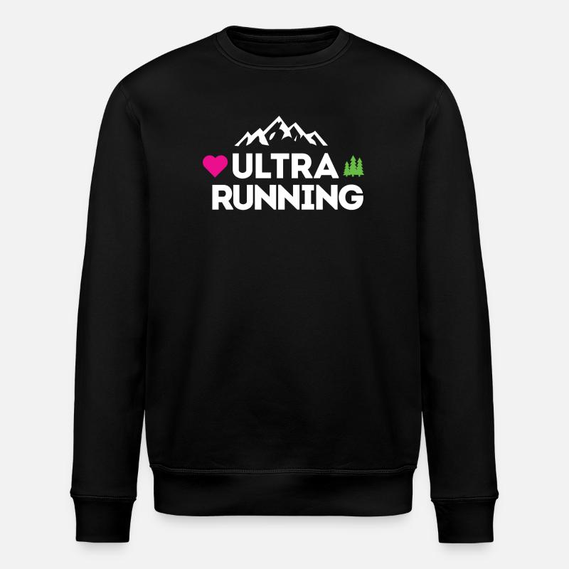 Ultra Running – Mon amour - Sweat bio ROLLER Stanley/Stella Unisexe - noir