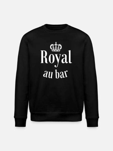 bar, bartender, beer drinker, beer - Stanley/Stella ROLLER Unisex Organic Sweatshirt - black