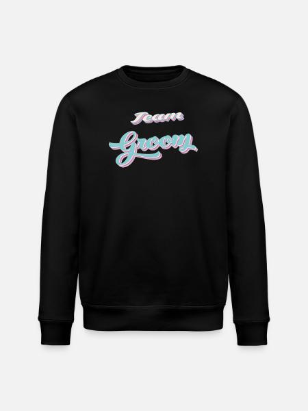 Bräutigam Team Junggesellenabschied - Stanley/Stella Unisex Bio-Sweatshirt ROLLER - Schwarz