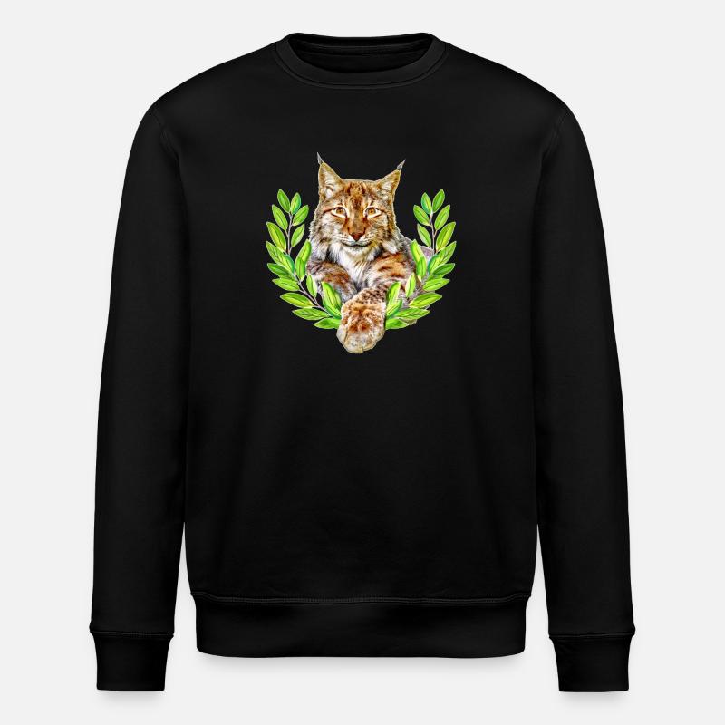 Lynx Wild Cat Liberté - Sweat bio ROLLER Stanley/Stella Unisexe - noir