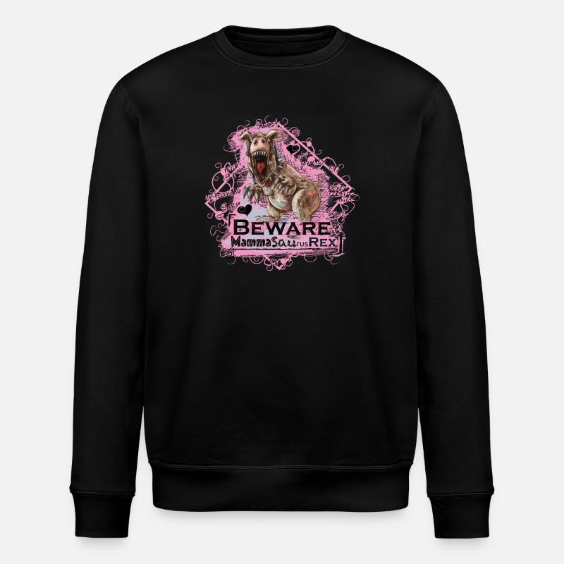 Mamasaurusrex - Sweat bio ROLLER Stanley/Stella Unisexe - noir