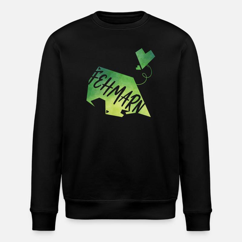 Fehmarn - Sweat bio ROLLER Stanley/Stella Unisexe - noir