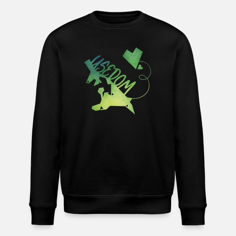 Usedom - Stanley/Stella ROLLER Unisex Organic Sweatshirt - black