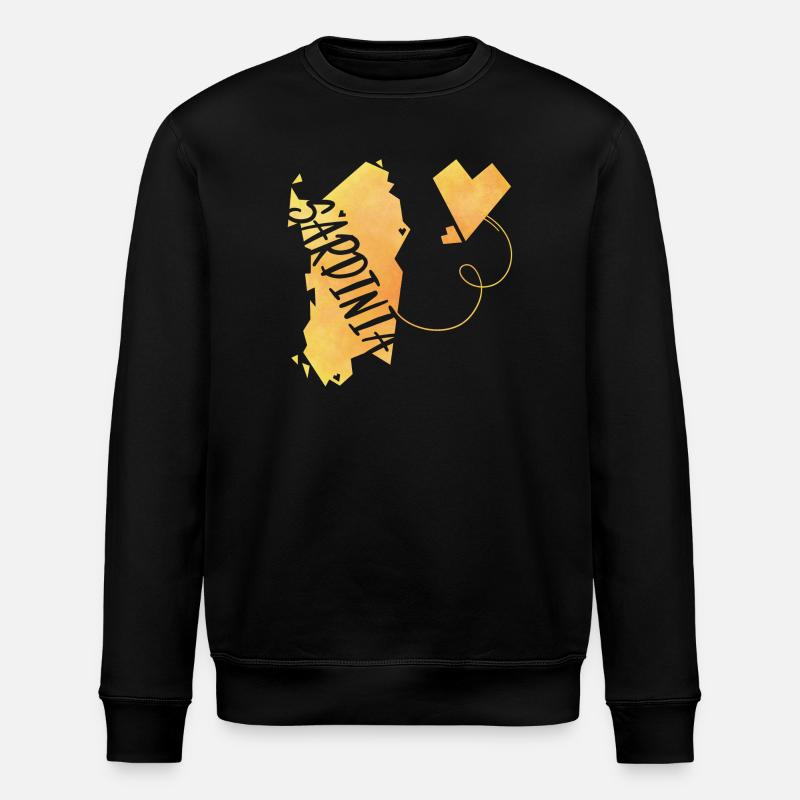 Sardinia - Stanley/Stella Unisex Bio-Sweatshirt ROLLER - Schwarz