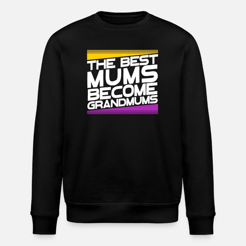 Oma Glückwunsch Großmutter Großmama Statement - Stanley/Stella Unisex Bio-Sweatshirt ROLLER - Schwarz