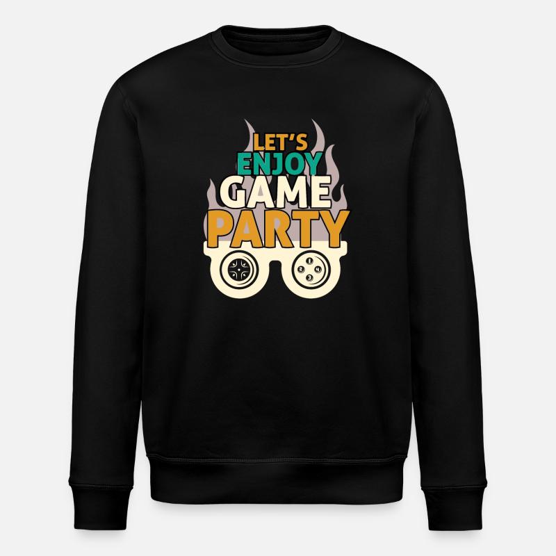 Design Party Game et Fun - Sweat bio ROLLER Stanley/Stella Unisexe - noir