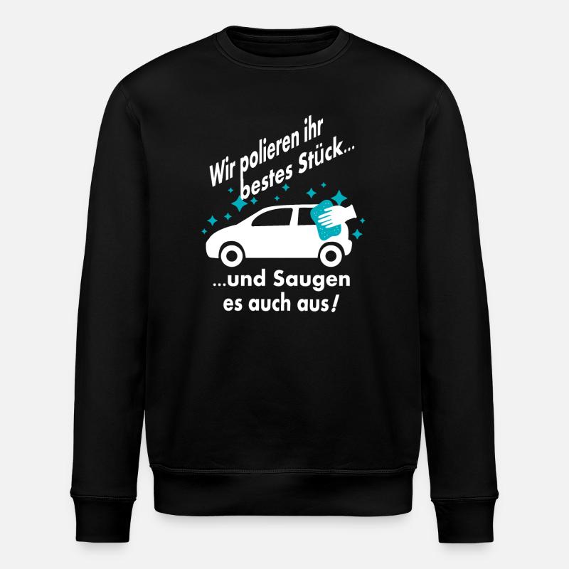Auto Wäsche - Stanley/Stella Unisex Bio-Sweatshirt ROLLER - Schwarz
