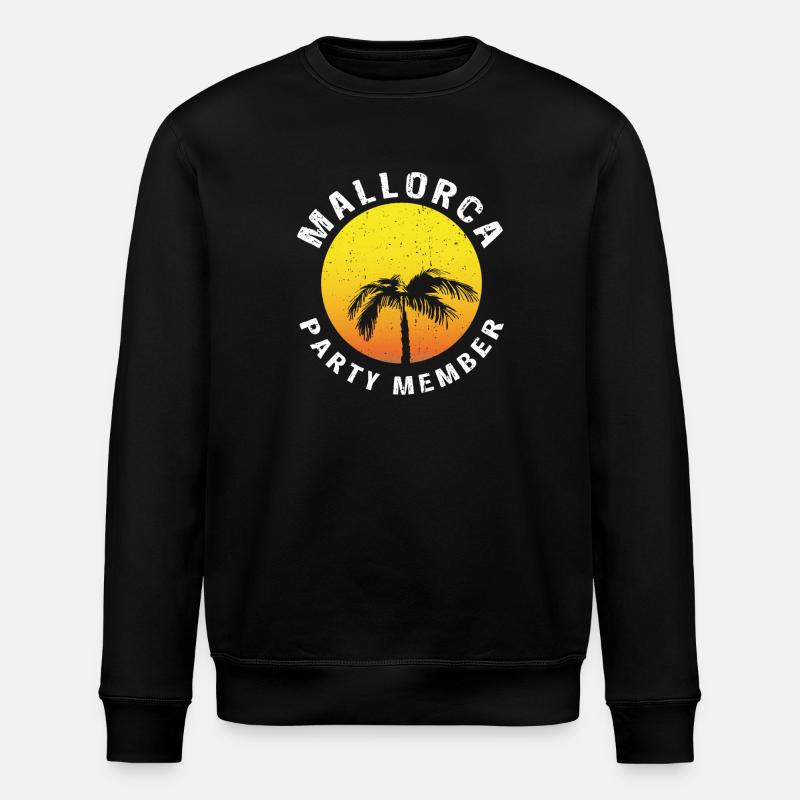 MALLORCA PARTY MEMBER - Stanley/Stella Unisex Bio-Sweatshirt ROLLER - Schwarz