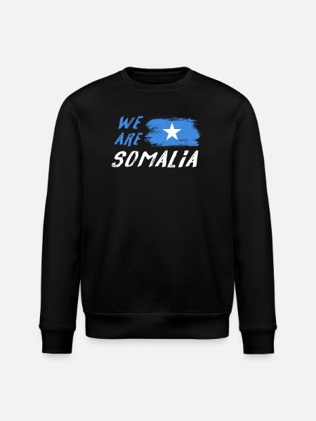 We are Somalia - Stanley/Stella ROLLER Unisex Organic Sweatshirt - black