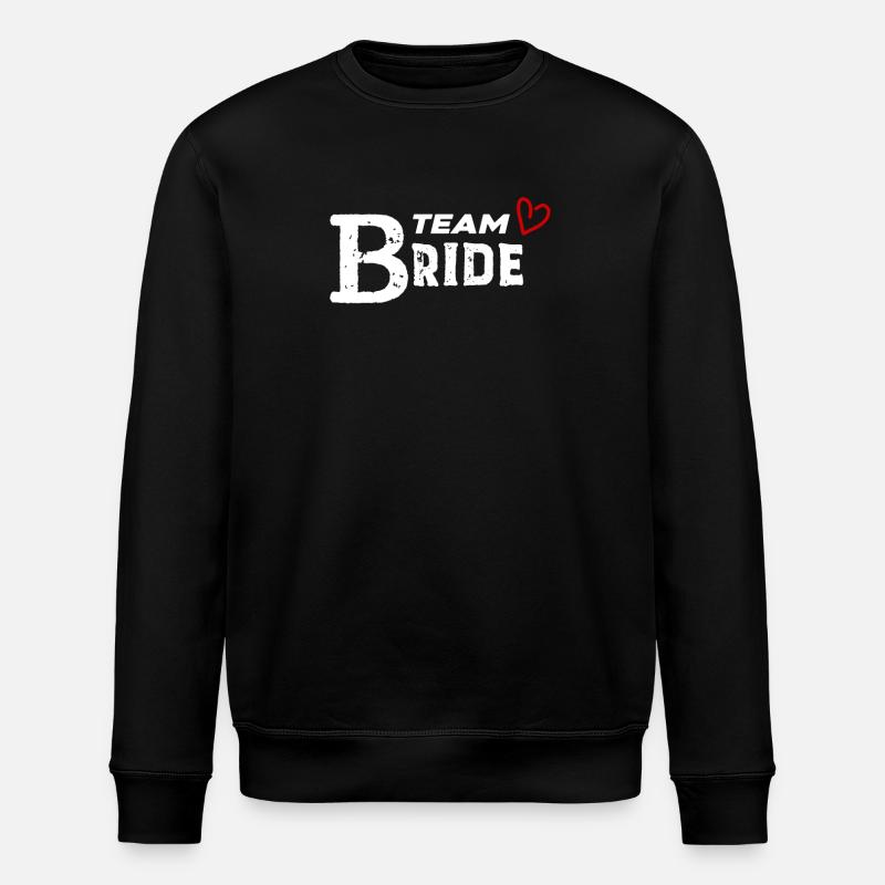 Bridal Wedding Celebration - Stanley/Stella ROLLER Unisex Organic Sweatshirt - black