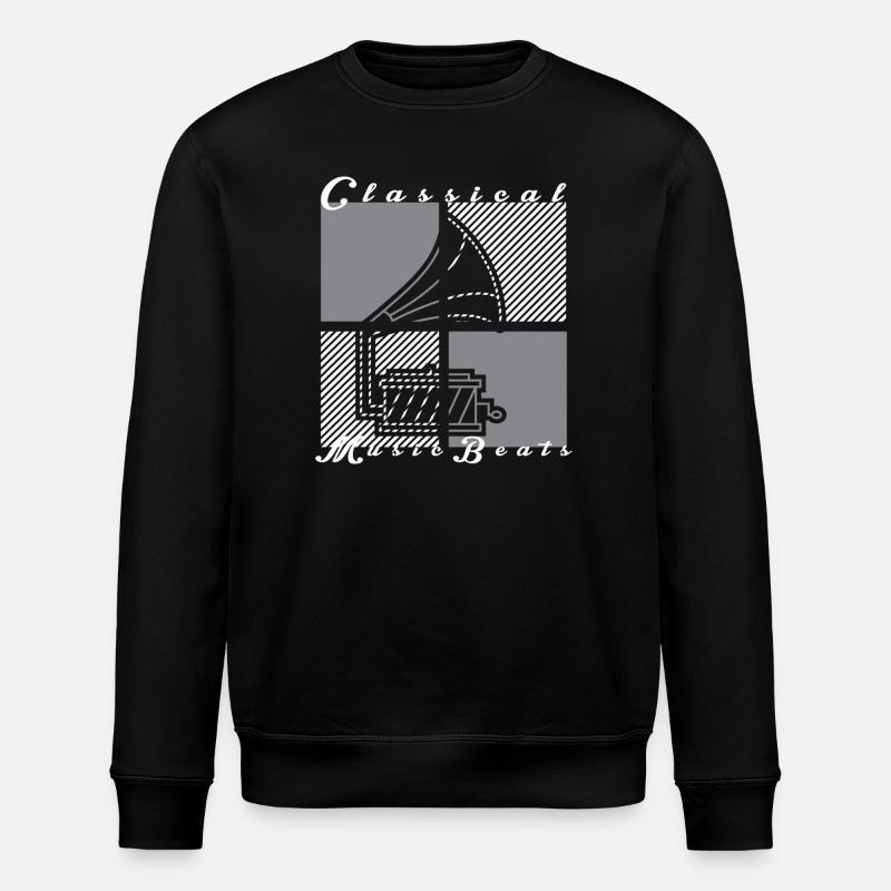 Grammophon - Stanley/Stella Unisex Bio-Sweatshirt ROLLER - Schwarz