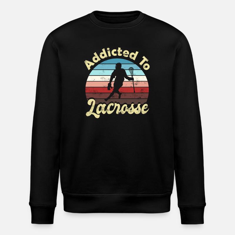 Lacrosse - Stanley/Stella Unisex Bio-Sweatshirt ROLLER - Schwarz