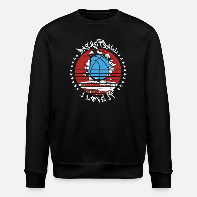 Basketball - Stanley/Stella Unisex Bio-Sweatshirt ROLLER - Schwarz