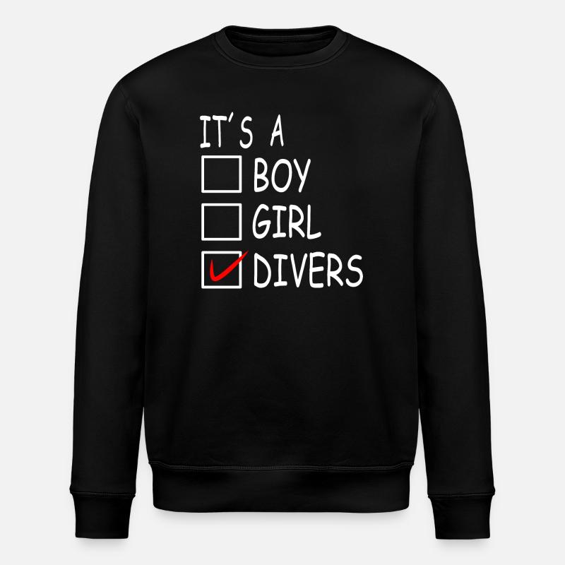 Divers Transgeschlechtlichkeit - Stanley/Stella Unisex Bio-Sweatshirt ROLLER - Schwarz