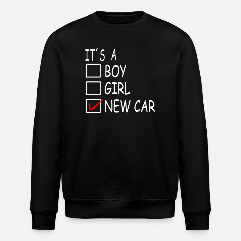 New car - Stanley/Stella ROLLER Unisex Organic Sweatshirt - black