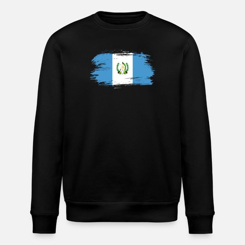 Drapeau du Guatemala - Sweat bio ROLLER Stanley/Stella Unisexe - noir