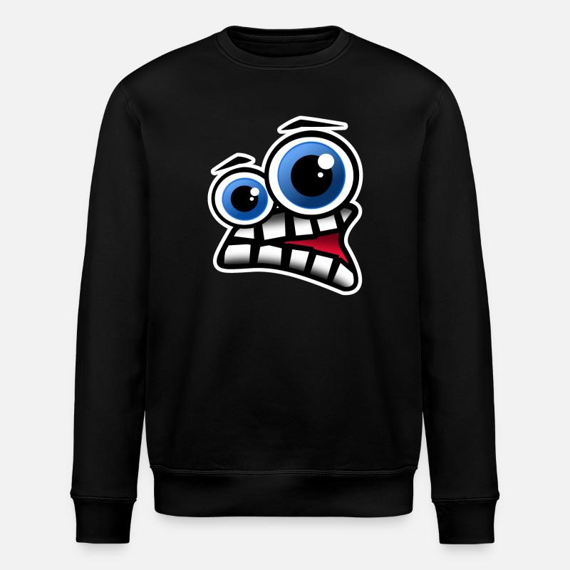 Face Comic - Sweat bio ROLLER Stanley/Stella Unisexe - noir