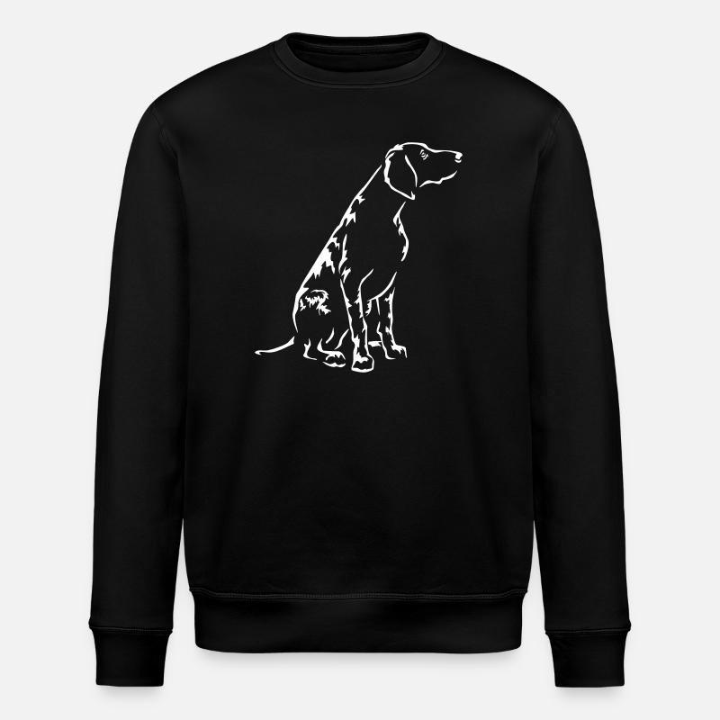 Deutsch Kurzhaar "Black Edition" - Stanley/Stella Unisex Bio-Sweatshirt ROLLER - Schwarz